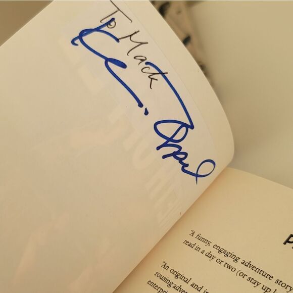 Kenneth Oppel Book Set Airborn Inkling Boundless Signed By Author #484 - Picture 8 of 10